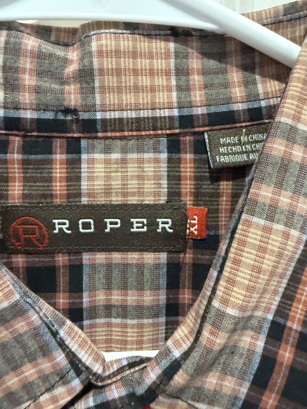 Mens Western Roper XL shirt - Picture 2 of 2